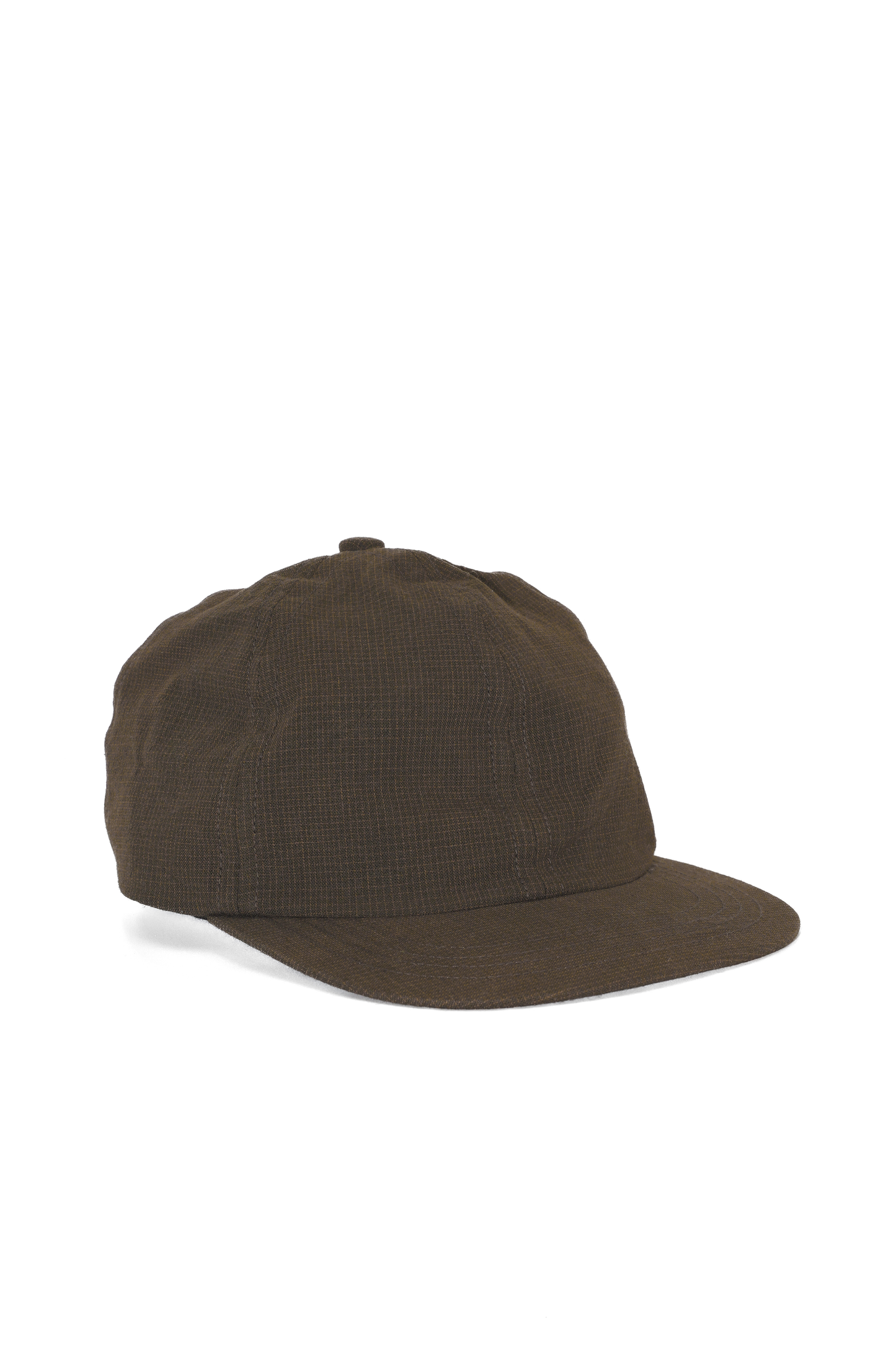 Brown Grid Hat